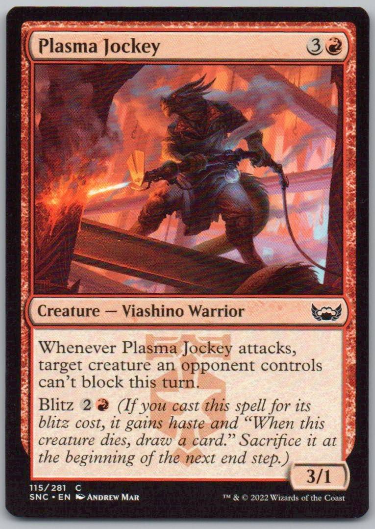 Plasma Jockey 115 Normal Creature Card - Streets of New Capenna