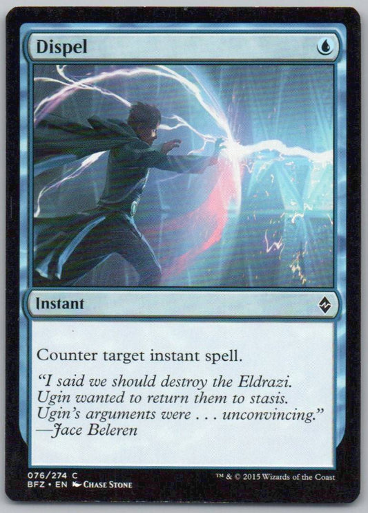 Dispel 76 Normal Instant Card - Battle for Zendikar