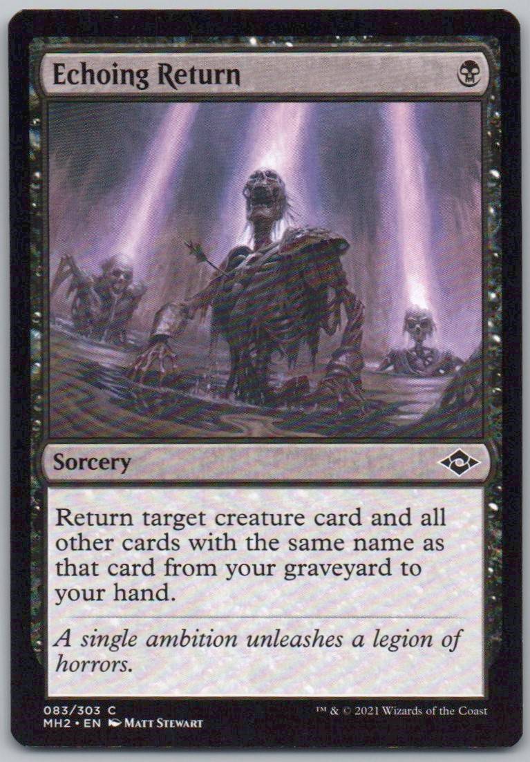 Echoing Return 83 0 Sorcery Card - Modern Horizons 2