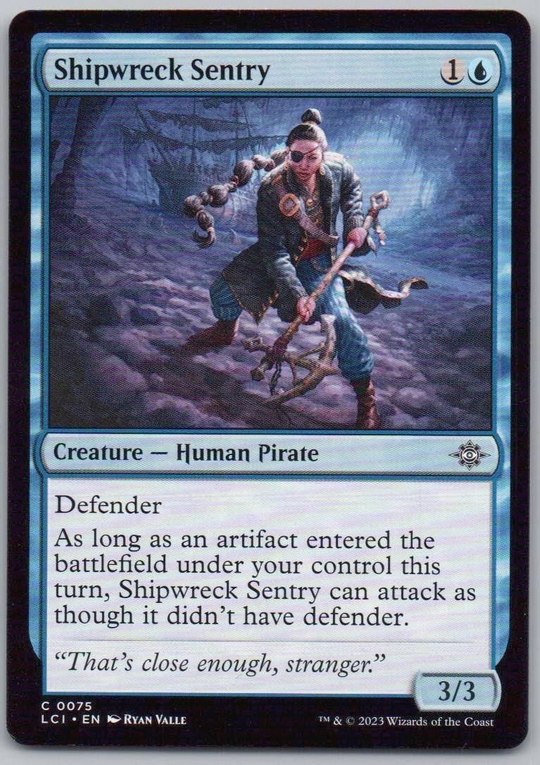 Shipwreck Sentry 75 0 Creature Card - The Lost Caverns of Ixalan