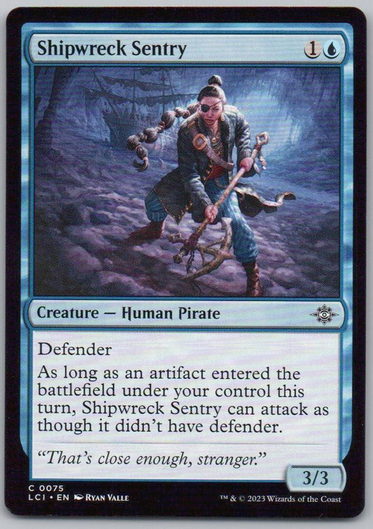 Shipwreck Sentry 75 0 Creature Card - The Lost Caverns of Ixalan
