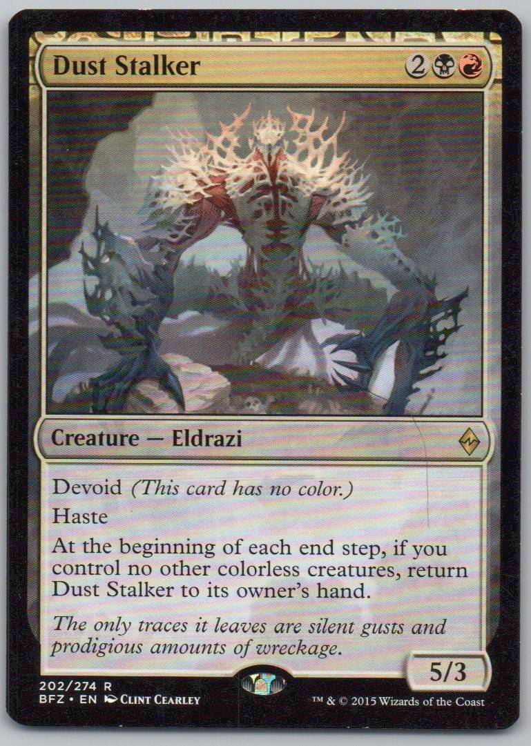 Dust Stalker 202 Normal Creature Card - Battle for Zendikar
