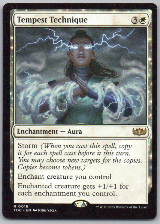 Tempest Technique 16 Normal Enchantment Card - Commander: Tarkir: Dragonstorm