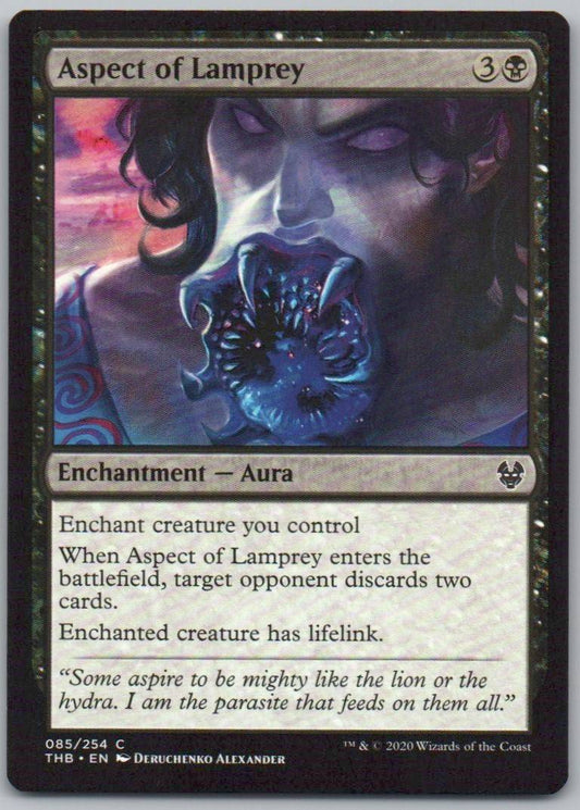 Aspect of Lamprey 85 Normal Enchantment Card - Theros Beyond Death