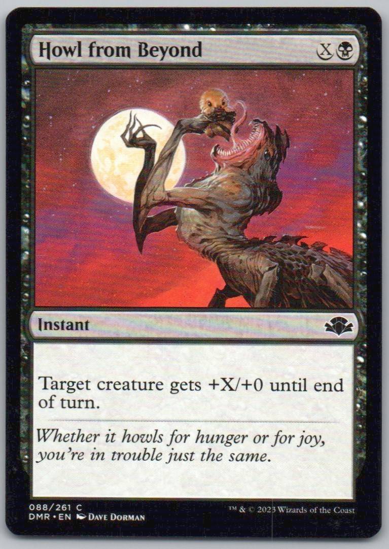 Howl from Beyond 88 Normal Instant Card - Dominaria Remastered
