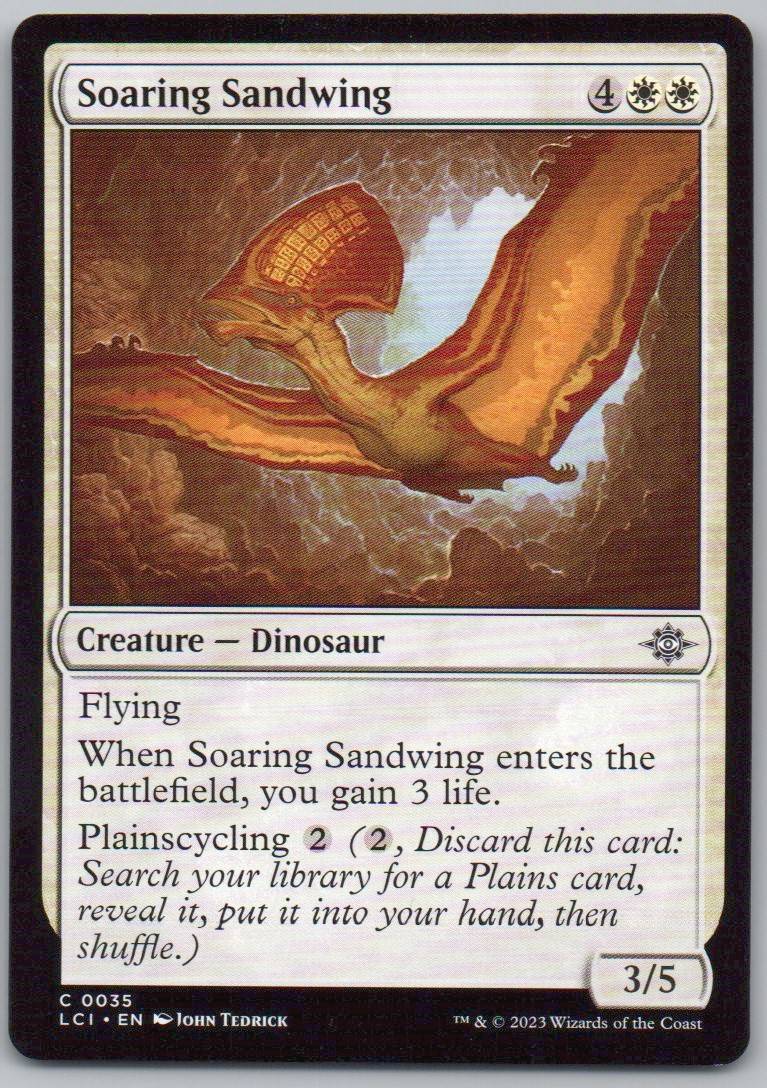 Soaring Sandwing 35 0 Creature Card - The Lost Caverns of Ixalan