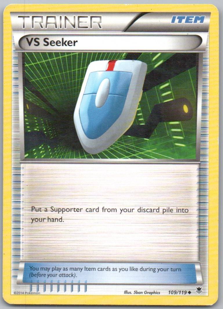VS Seeker 109 Normal Trainer Card - Phantom Forces