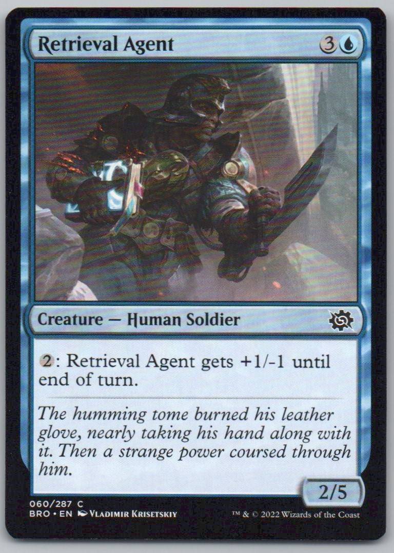 Retrieval Agent 60 Normal Creature Card - The Brothers' War