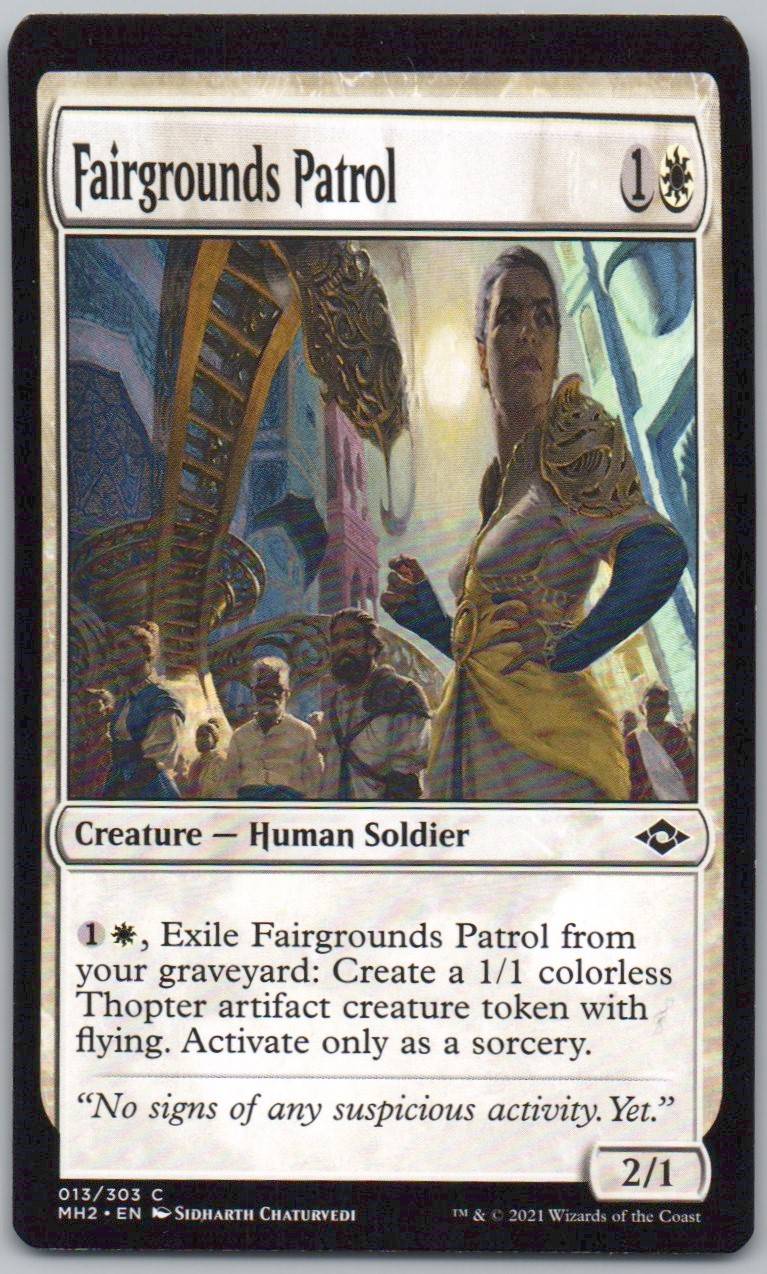 Fairgrounds Patrol 13 0 Creature Card - Modern Horizons 2