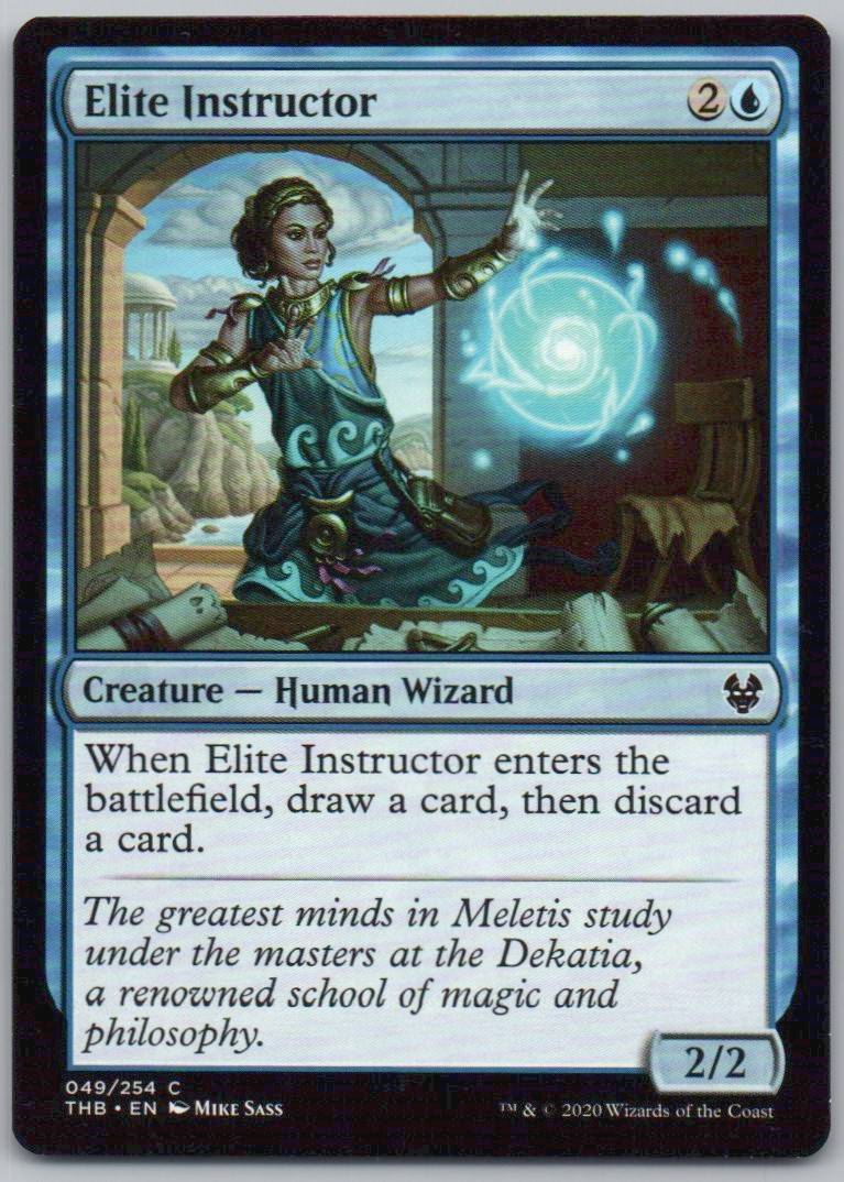 Elite Instructor 49 Normal Creature Card - Theros Beyond Death