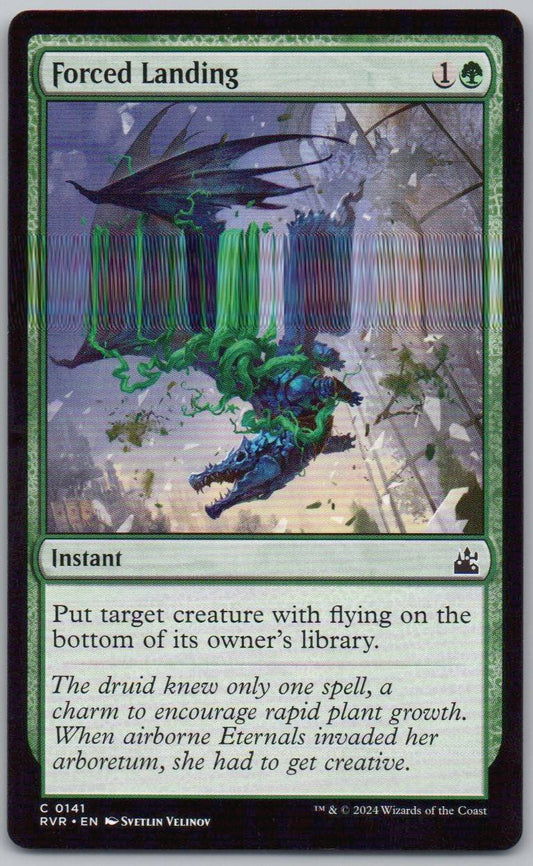 Forced Landing 141 Normal Instant Card - Ravnica Remastered