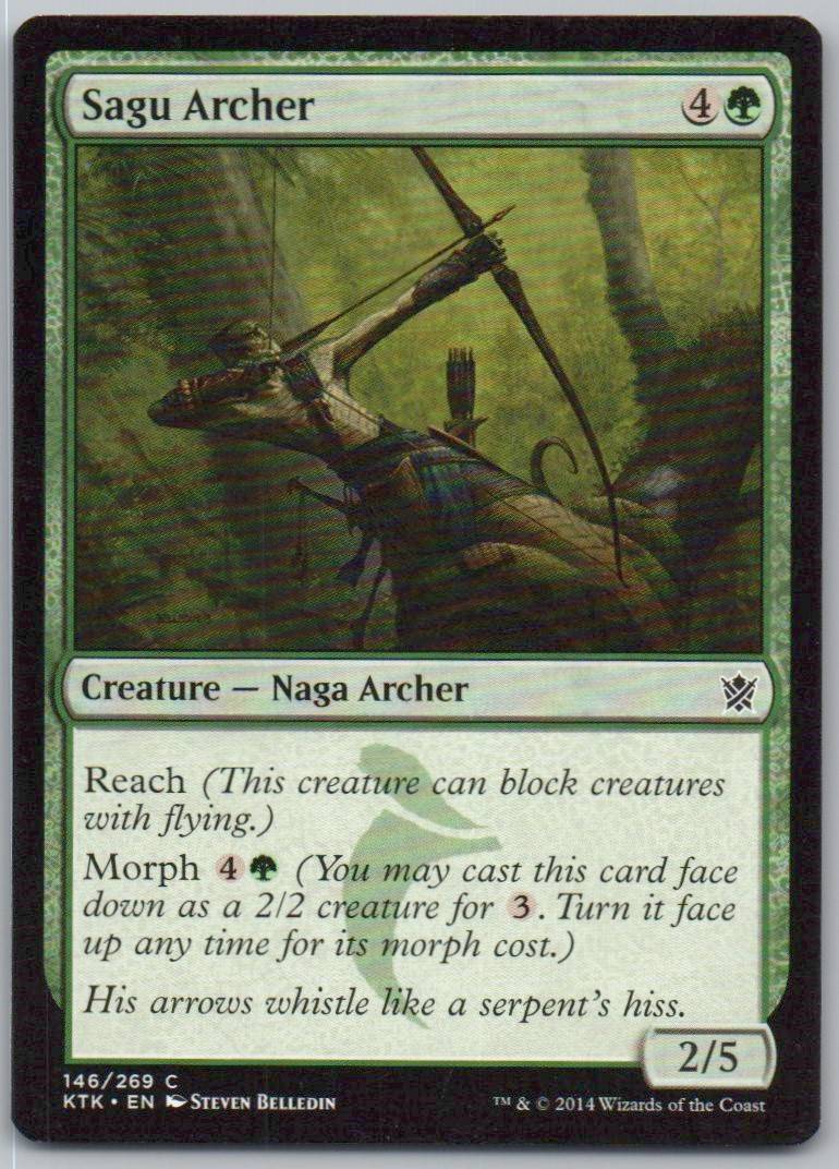 Sagu Archer 146 Normal Creature Card - Khans of Tarkir
