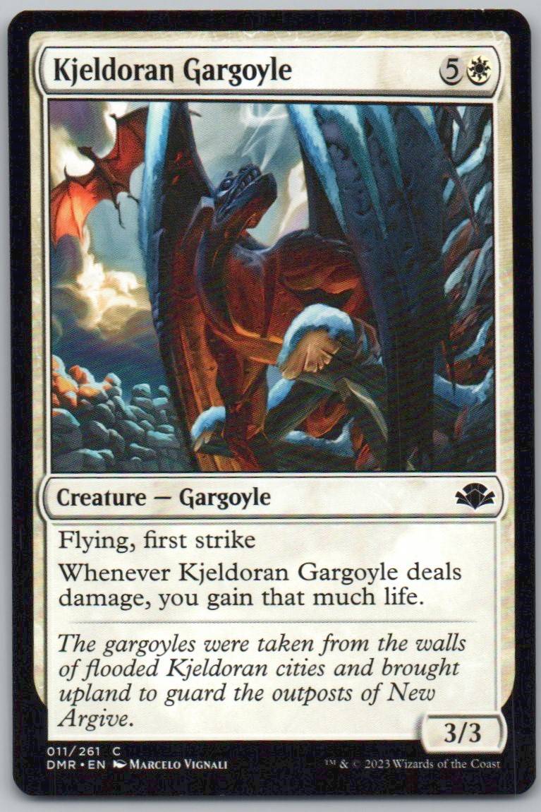 Kjeldoran Gargoyle 11 Normal Creature Card - Dominaria Remastered