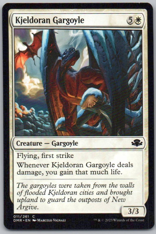 Kjeldoran Gargoyle 11 Normal Creature Card - Dominaria Remastered