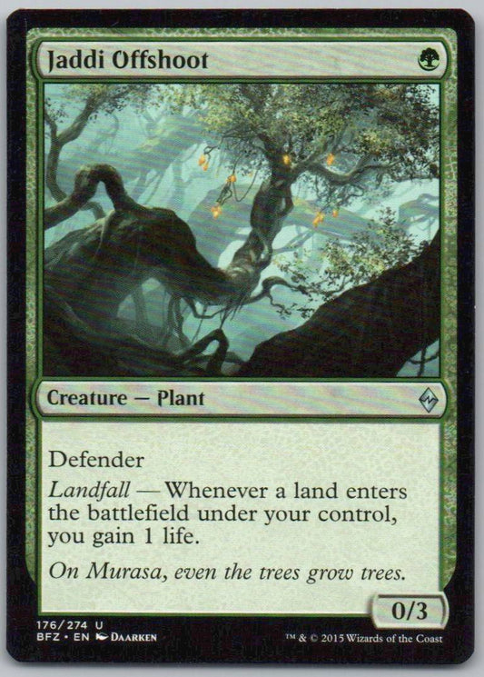 Jaddi Offshoot 176 Normal Creature Card - Battle for Zendikar
