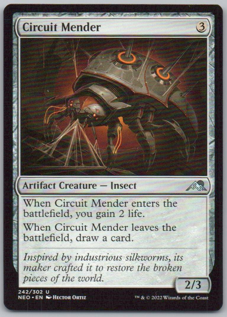 Circuit Mender 242 Normal Artifact Card - Kamigawa: Neon Dynasty
