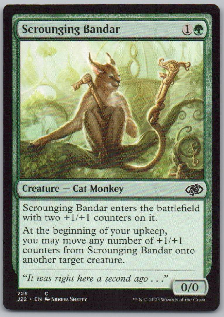 Scrounging Bandar 726 0 Creature Card - Jumpstart 2022