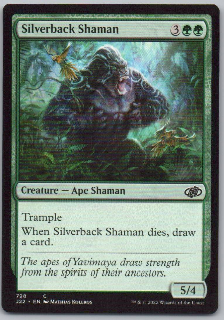 Silverback Shaman 728 0 Creature Card - Jumpstart 2022
