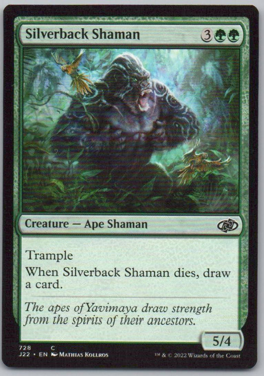 Silverback Shaman 728 0 Creature Card - Jumpstart 2022