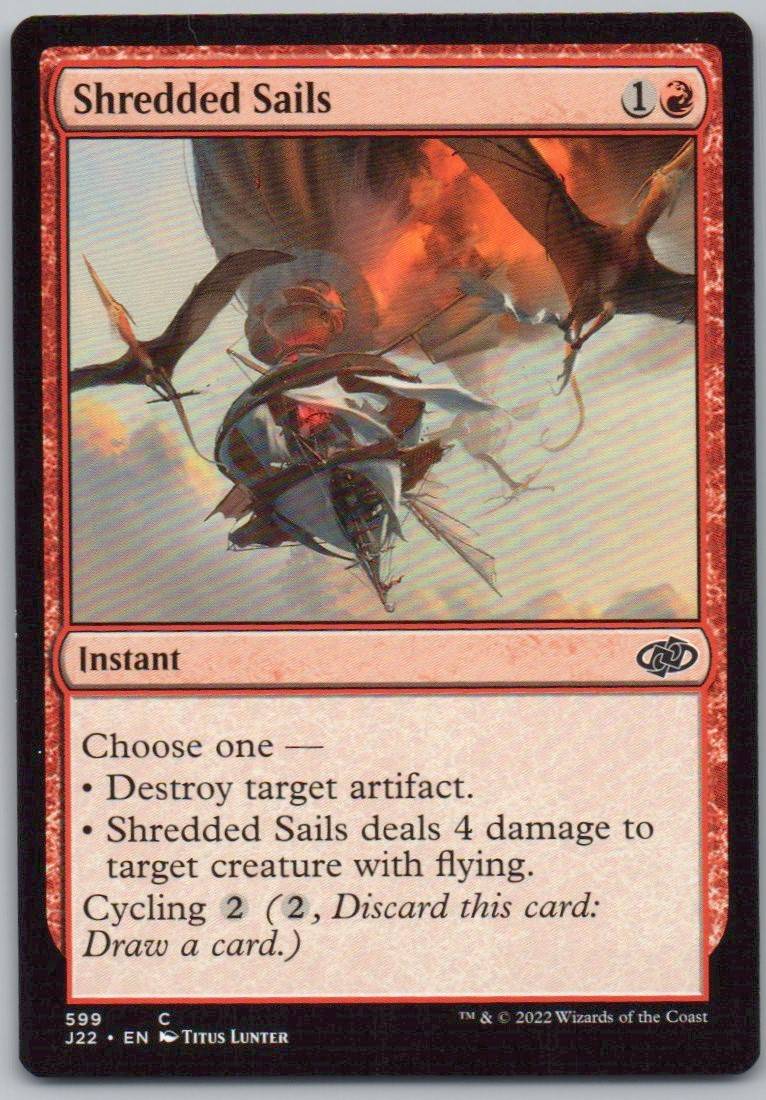 Shredded Sails 599 0 Instant Card - Jumpstart 2022