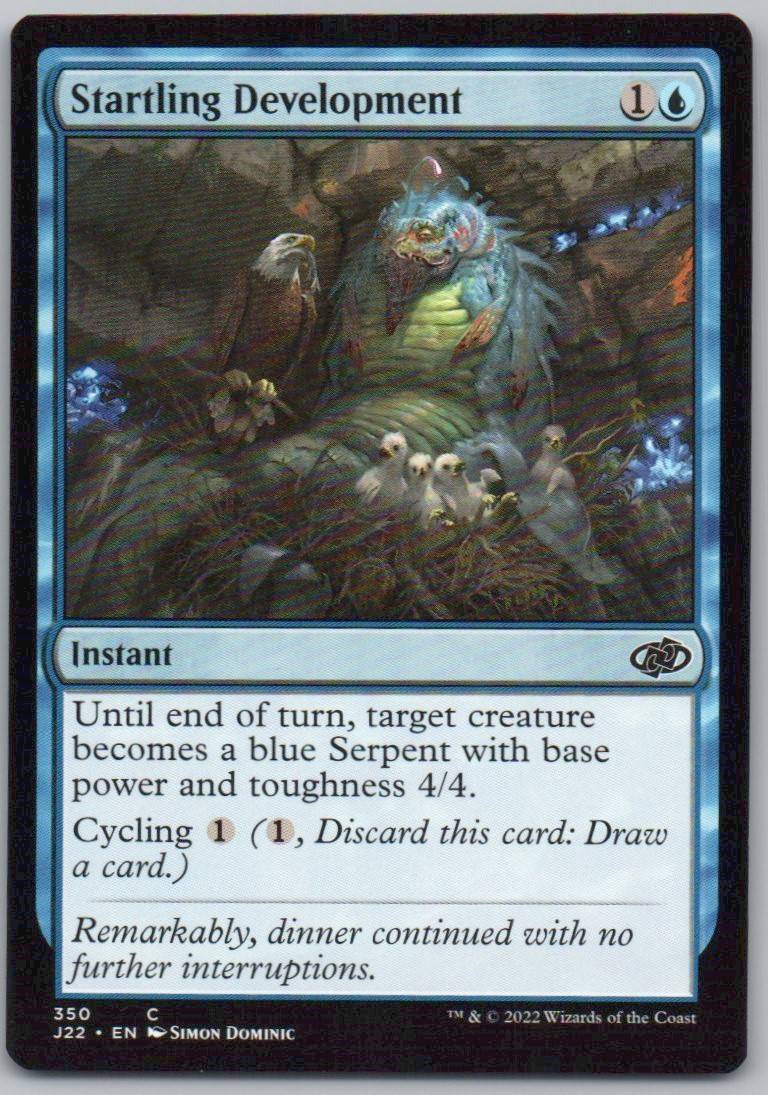 Startling Development 350 0 Instant Card - Jumpstart 2022