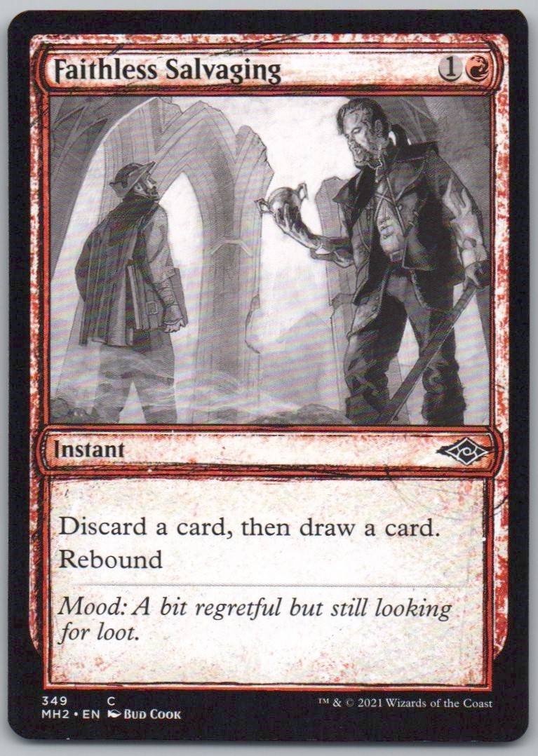 Faithless Salvaging (Showcase) 349 0 Instant Card - Modern Horizons 2