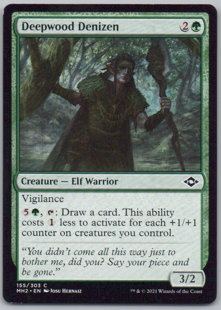 Deepwood Denizen 155 Normal Creature Card - Modern Horizons 2