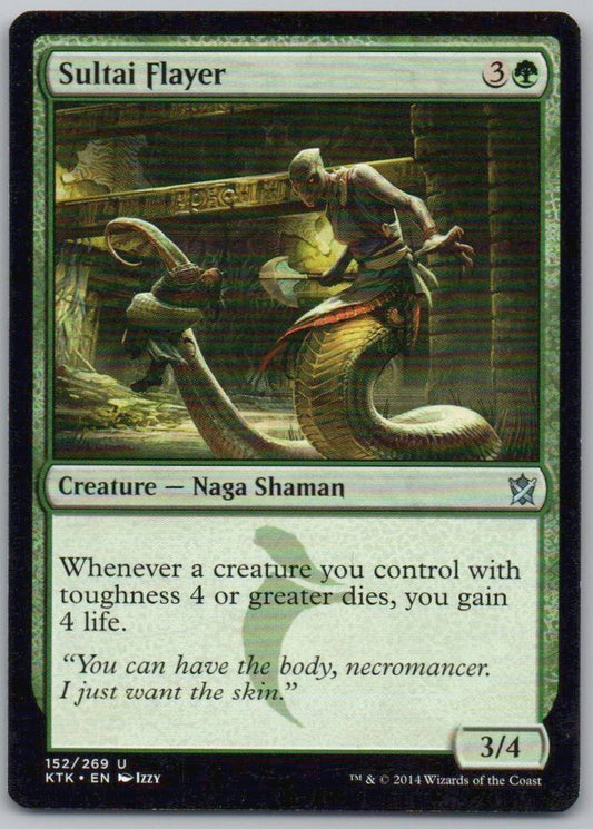 Sultai Flayer 152 Normal Creature Card - Khans of Tarkir