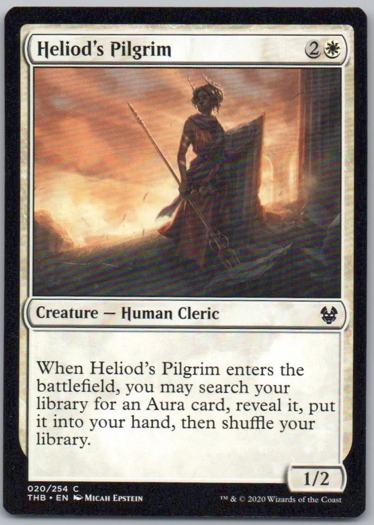 Heliod's Pilgrim 20 Normal Creature Card - Theros Beyond Death