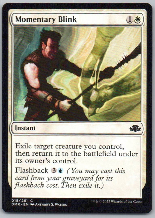 Momentary Blink 15 Normal Instant Card - Dominaria Remastered