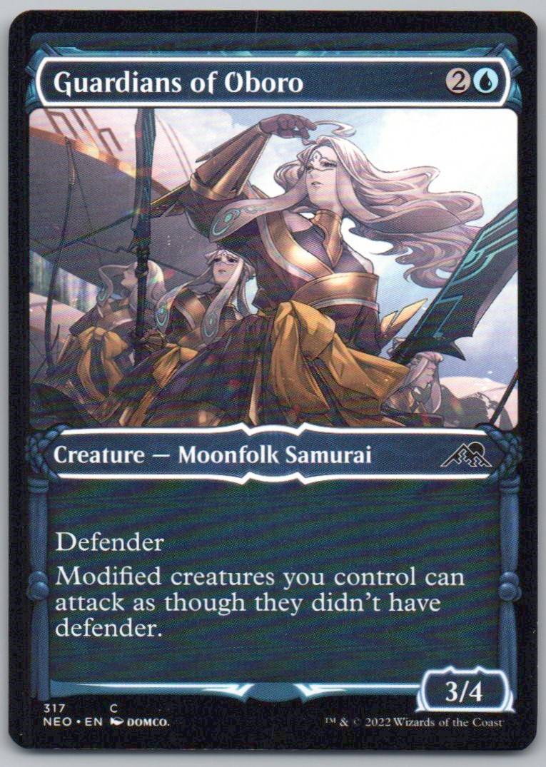 Guardians of Oboro (Showcase) 317 Normal Creature Card - Kamigawa: Neon Dynasty