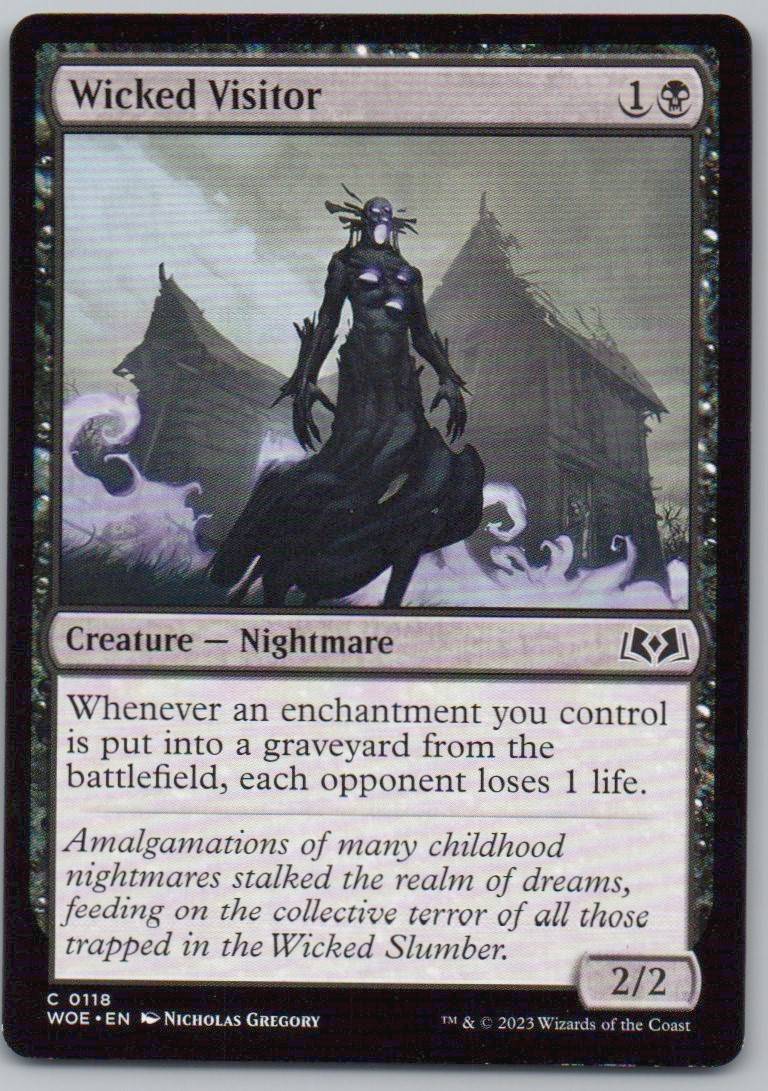 Wicked Visitor 118 Normal Creature Card - Wilds of Eldraine
