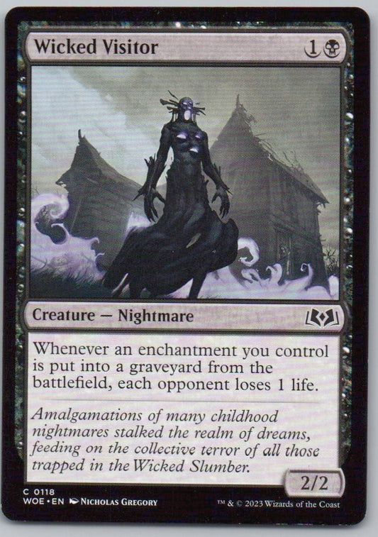 Wicked Visitor 118 Normal Creature Card - Wilds of Eldraine
