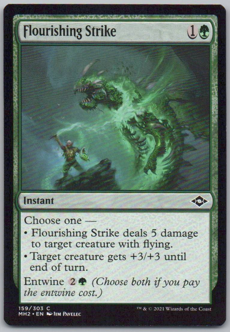 Flourishing Strike 159 0 Instant Card - Modern Horizons 2