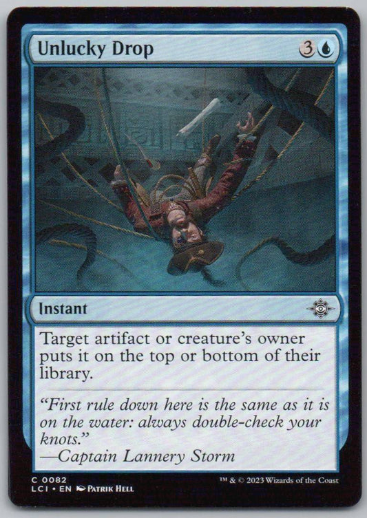 Unlucky Drop 82 0 Instant Card - The Lost Caverns of Ixalan
