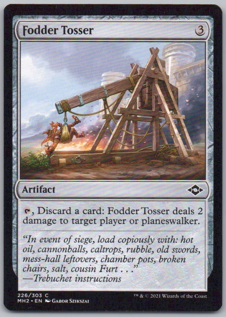 Fodder Tosser 226 0 Artifact Card - Modern Horizons 2