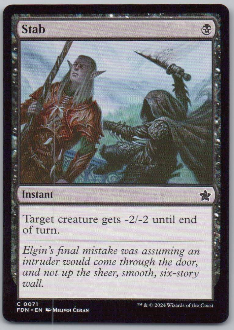 Stab 71 Normal Instant Card - Foundations