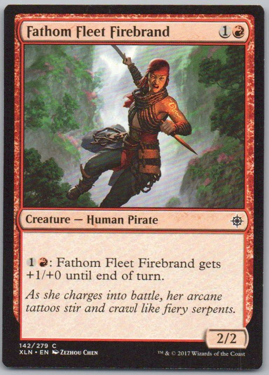 Fathom Fleet Firebrand 142 Normal Creature Card - Ixalan
