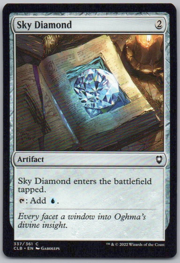 Sky Diamond 337 Normal Artifact Card - Commander Legends: Battle for Baldur's Gate