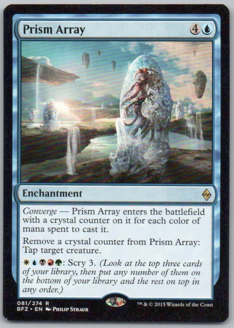 Prism Array 81 Normal Enchantment Card - Battle for Zendikar
