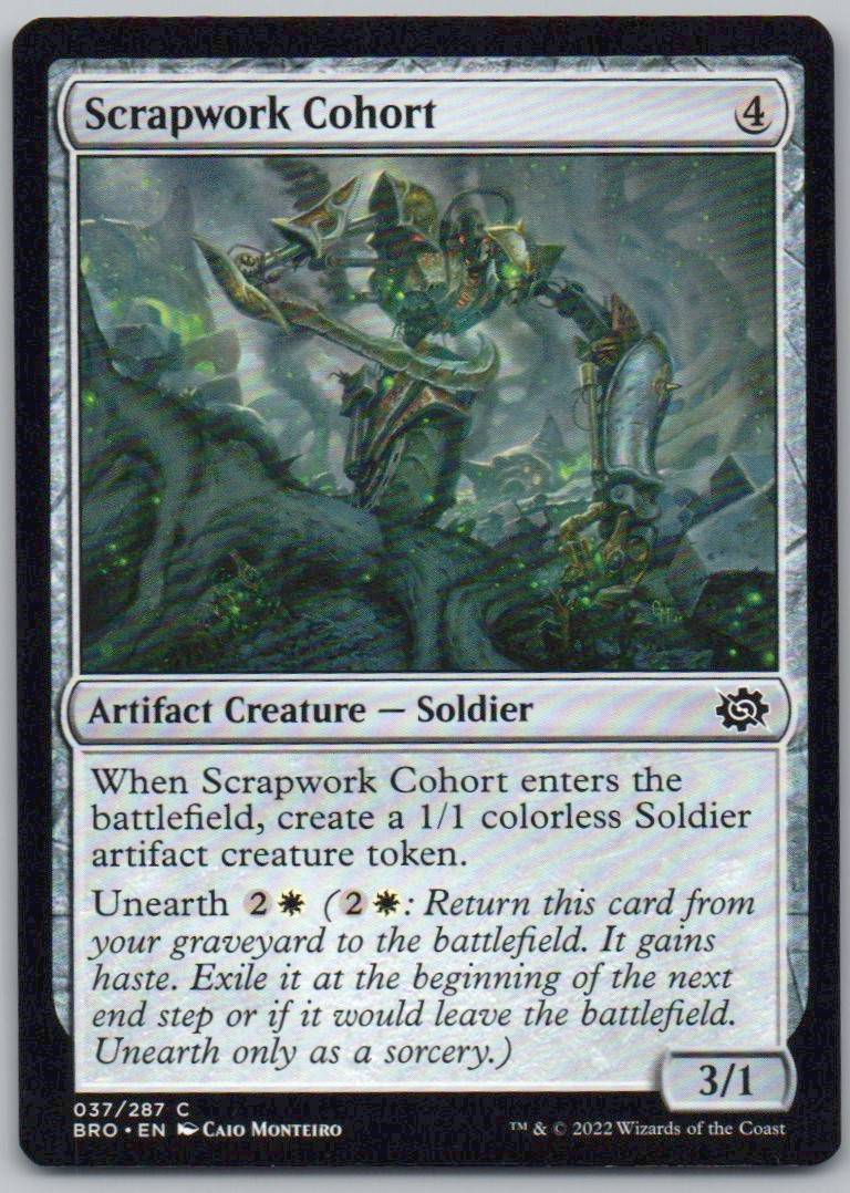 Scrapwork Cohort 37 Normal Artifact Card - The Brothers' War