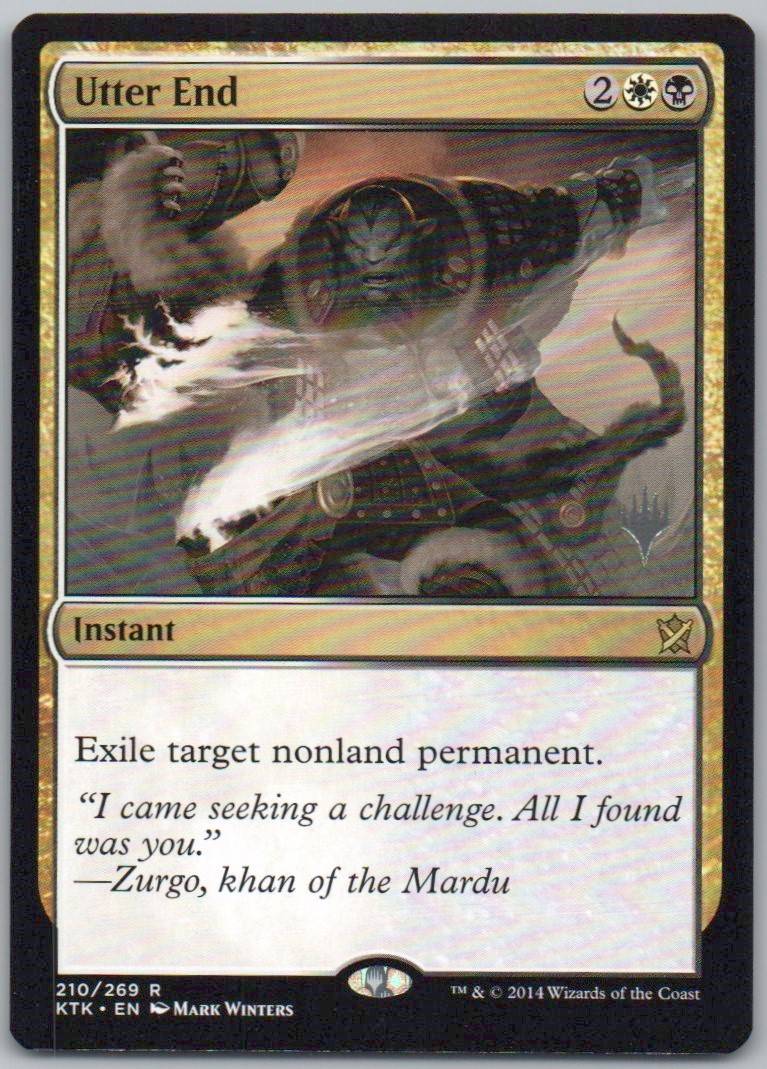 Utter End 210 Normal Instant Card - Khans of Tarkir