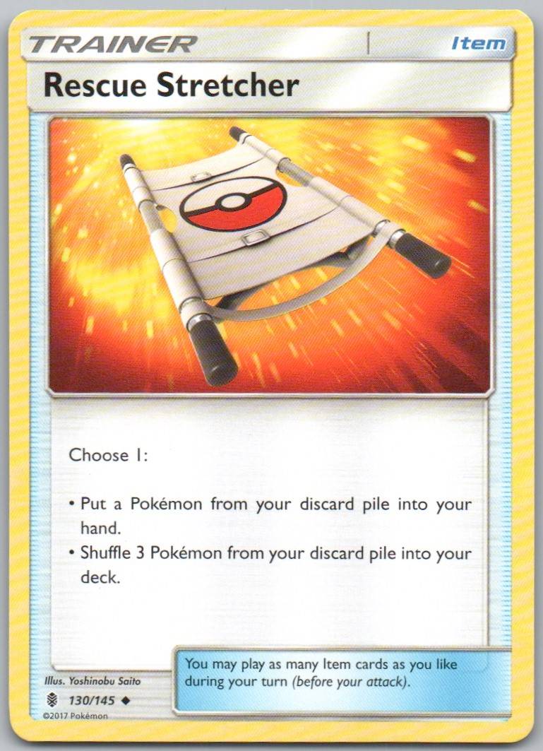 Rescue Stretcher 13 Normal Trainer Card - Guardians Rising