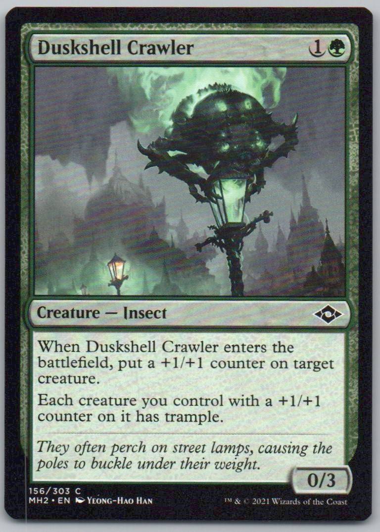 Duskshell Crawler 156 Normal Creature Card - Modern Horizons 2