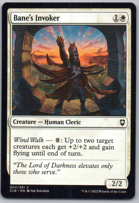 Bane's Invoker 7 Normal Creature Card - Commander Legends: Battle for Baldur's Gate