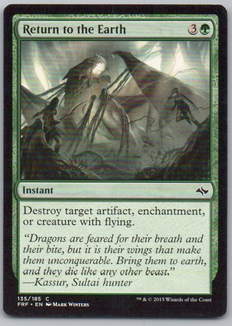 Return to the Earth 135 Normal Instant Card - Fate Reforged