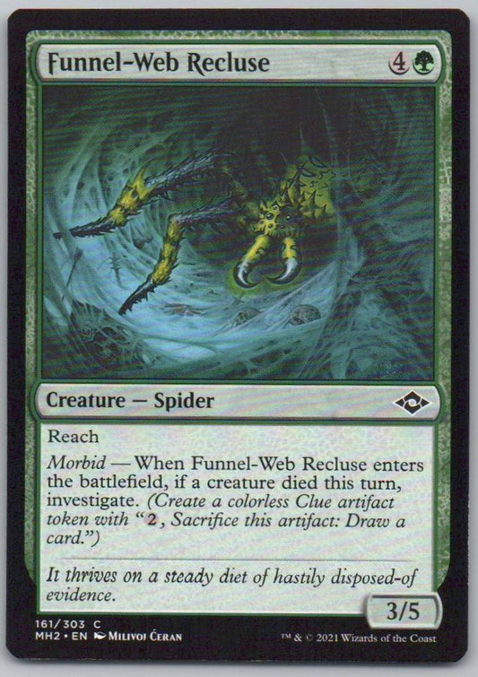 Funnel-Web Recluse 161 0 Creature Card - Modern Horizons 2