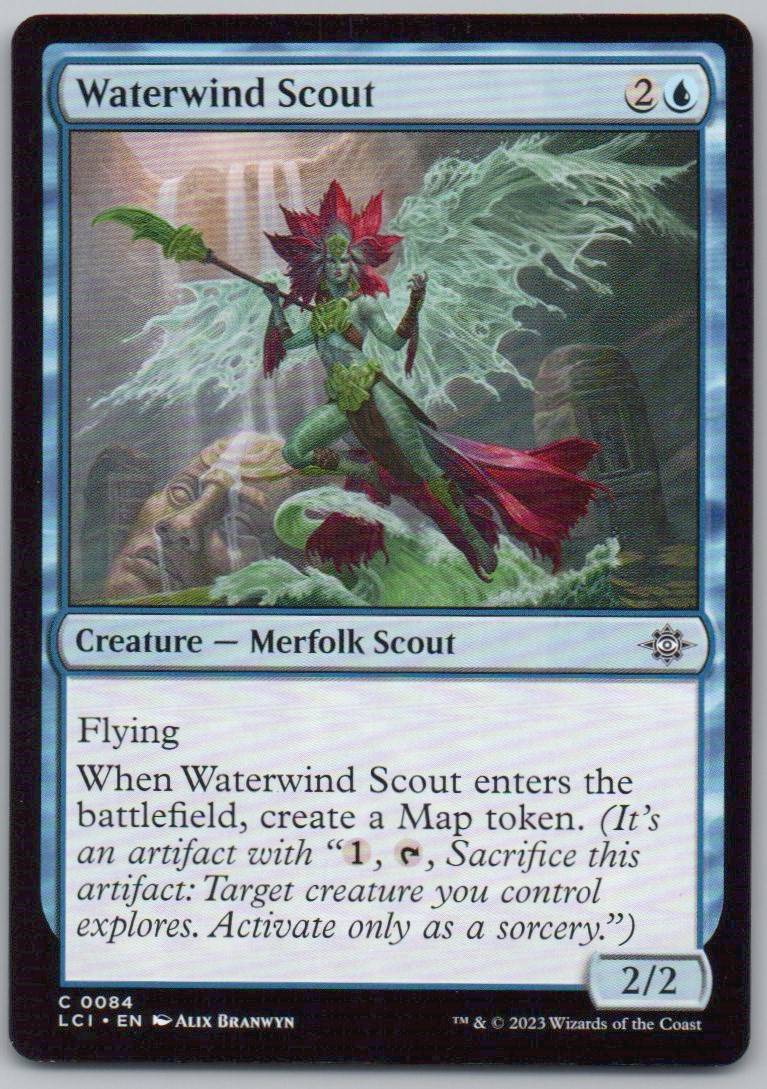 Waterwind Scout 84 0 Creature Card - The Lost Caverns of Ixalan