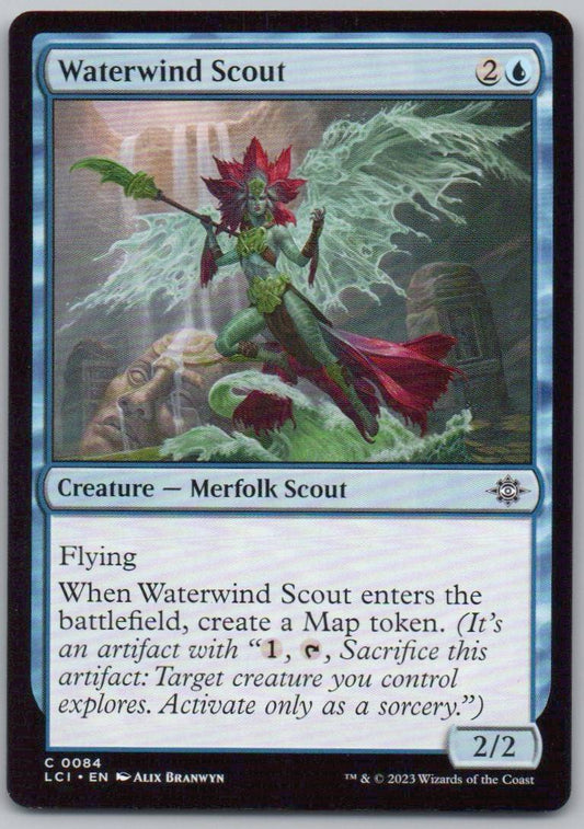 Waterwind Scout 84 0 Creature Card - The Lost Caverns of Ixalan