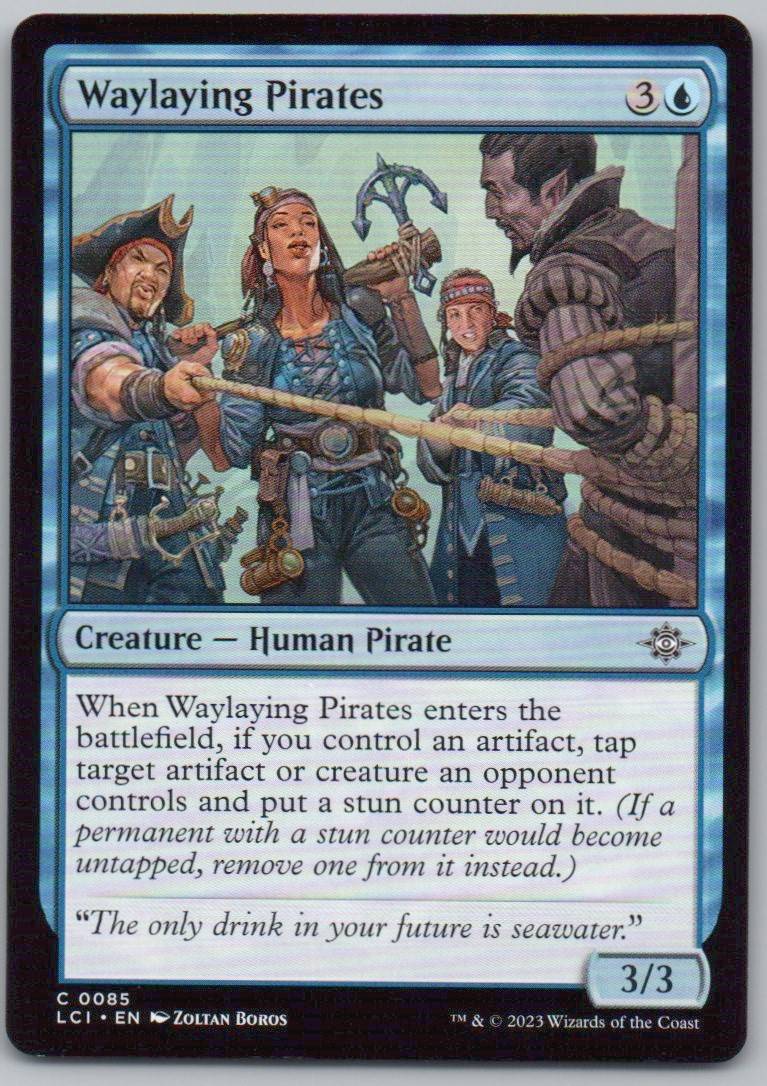 Waylaying Pirates 85 0 Creature Card - The Lost Caverns of Ixalan